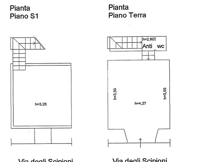 Appartamento monolocale in affitto in Via degli Scipioni, Roma