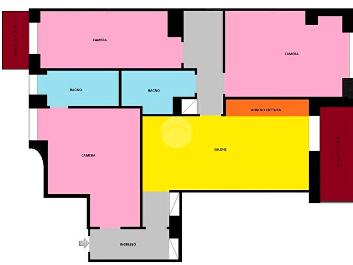 Appartamento quadrilocale in affitto in Via Francesco Sivori, Cipro, Roma