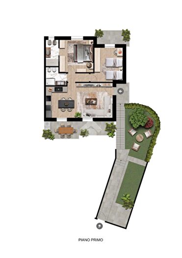 Appartamento quadrilocale in vendita in Via Sandro Pertini, Scarperia e San Piero