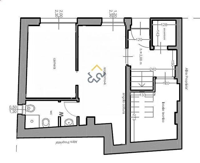 Appartamento bilocale in vendita in Grottammare Via Cairoli Grottammare Zona Servita, Grottammare