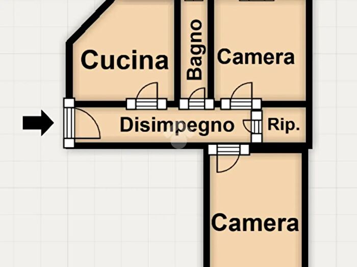 Appartamento trilocale in vendita in Via Lomellina, Milano