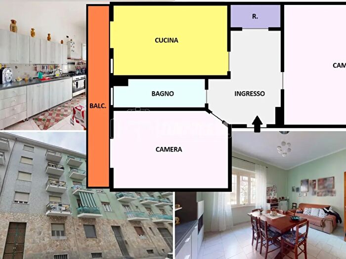 Appartamento trilocale in vendita in Via Spontini, Torino