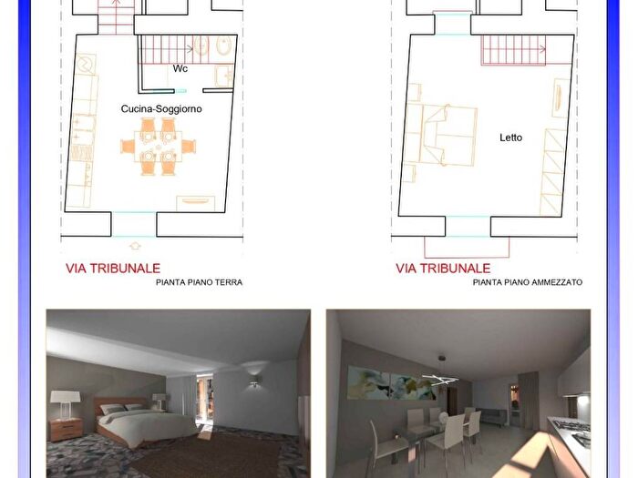 Appartamento bilocale in affitto in Via Tribunale, Aversa