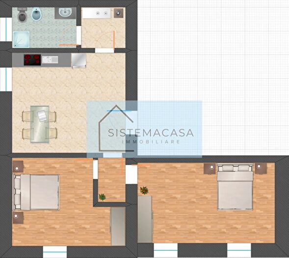 Appartamento trilocale in vendita in Via Antonio Gramsci, Castrocaro Terme