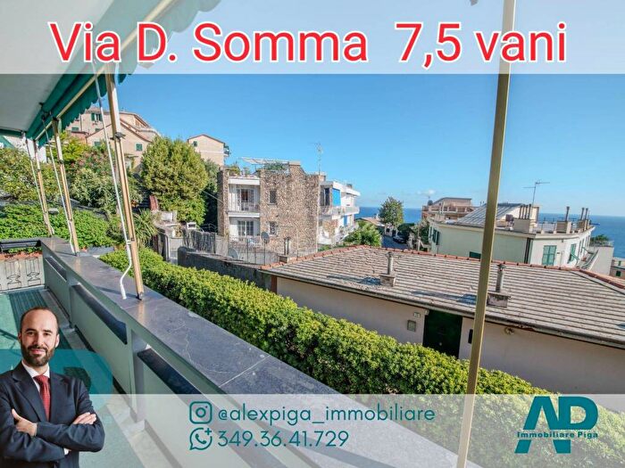 Appartamento con 6 locali in vendita in Via Donato Somma, Nervi, Genova