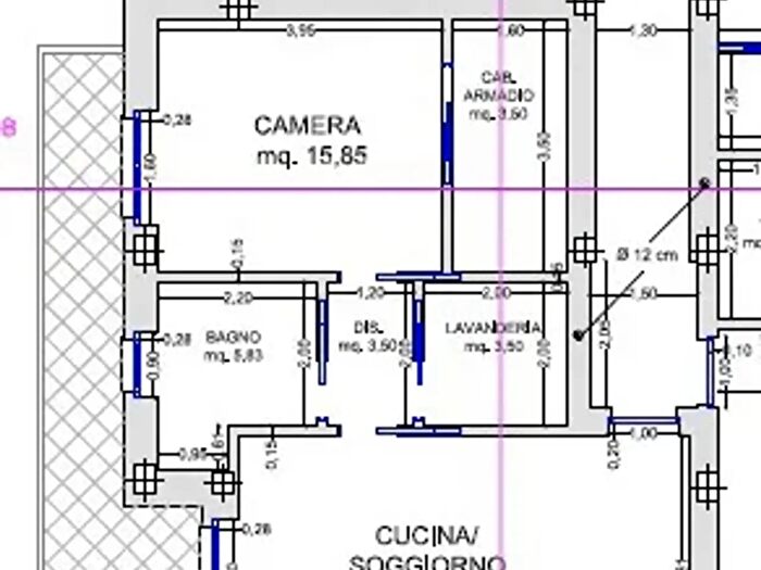 Appartamento bilocale in vendita in Via Granatieri di Sardegna, Cuneo