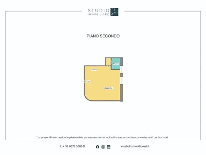 Appartamento monolocale in vendita in Via della Costituzione, Pistoia