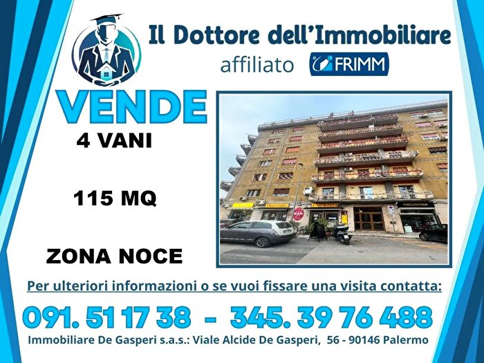 Appartamento quadrilocale in vendita in Piazza Noce g, Palermo