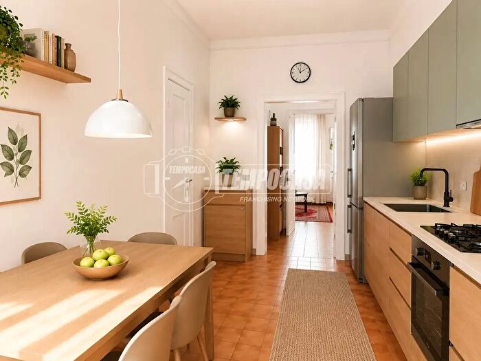 Appartamento trilocale in vendita in Via Melchiorre Delfico, Milano