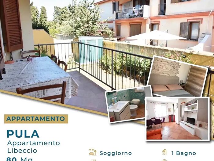 Appartamento trilocale in affitto in Pula