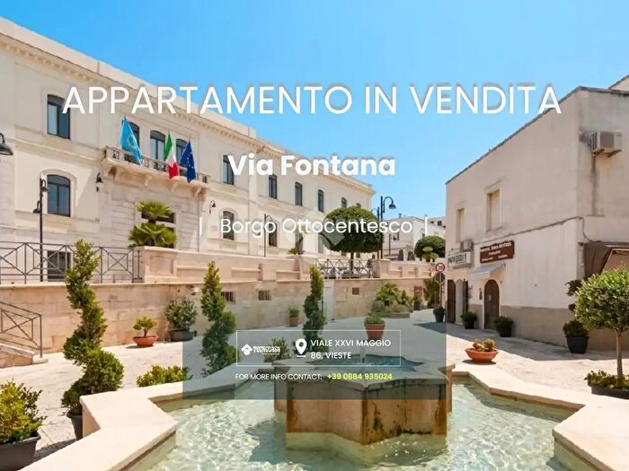Appartamento quadrilocale in vendita in Via Fontana, Vieste
