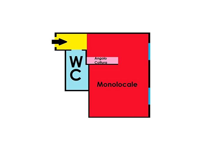 Appartamento monolocale in affitto in Via Giovanni Amendola, Marconi, Bologna