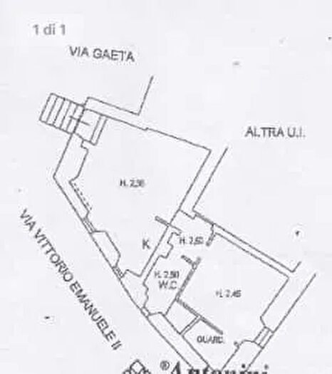 Appartamento monolocale in affitto in Via Vittorio Emanuele II, Capalbio