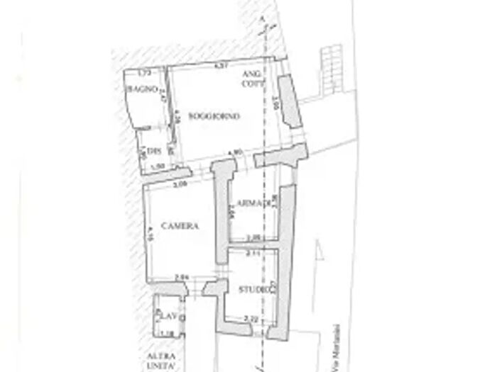 Appartamento quadrilocale in vendita in Via Annibale Marianini, Buti