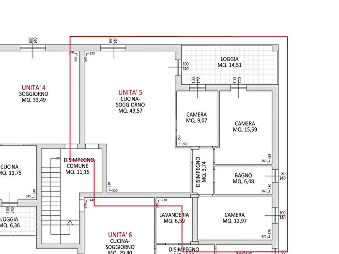Appartamento quadrilocale in vendita in Via Ponte Fabbro, Cologne