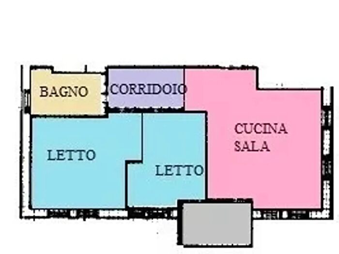 Appartamento trilocale in vendita in Mantova