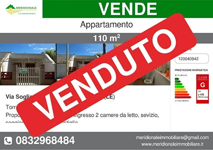 Appartamento con 5 locali in vendita in Via Sogliano Cavour Porto Cesareo Lecce, Porto Cesareo