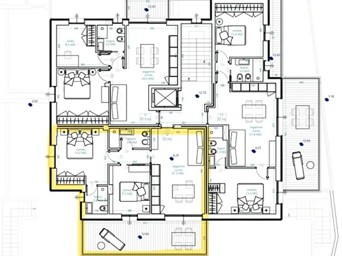 Appartamento trilocale in vendita in Via Torre, Celle Ligure