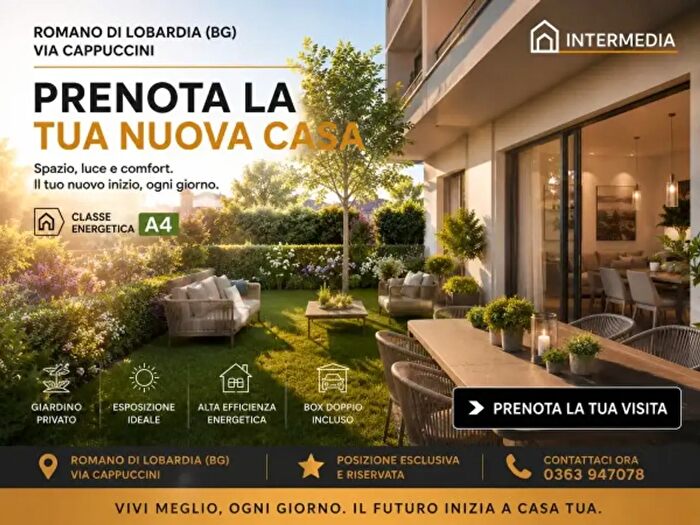 Appartamento trilocale in vendita in Via Cappuccini, Romano Di Lombardia