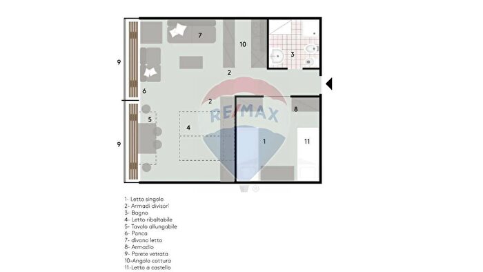 Appartamento bilocale in vendita in Residence Solaria Albarè, Mezzana
