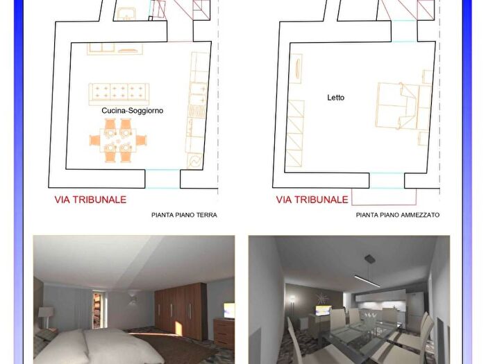 Appartamento bilocale in affitto in Via Tribunale, Aversa