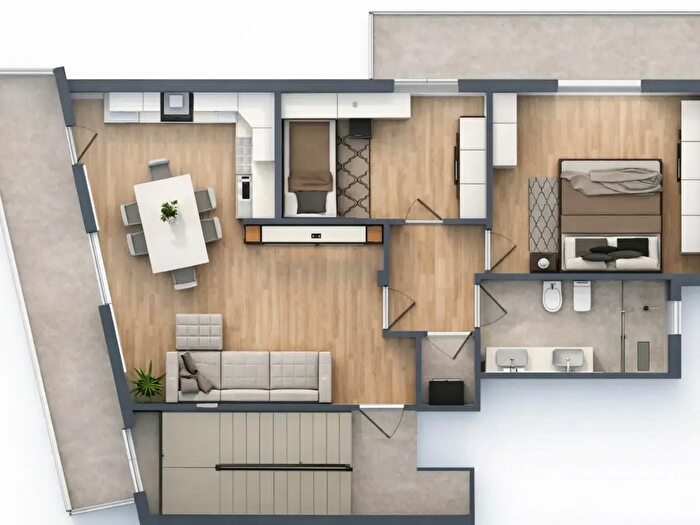 Appartamento trilocale in vendita in Via Napoli, Riccione