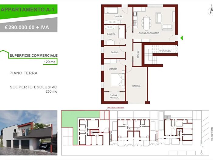 Appartamento quadrilocale in vendita in Via Guglielmo Oberdan, San Vito Al Tagliamento