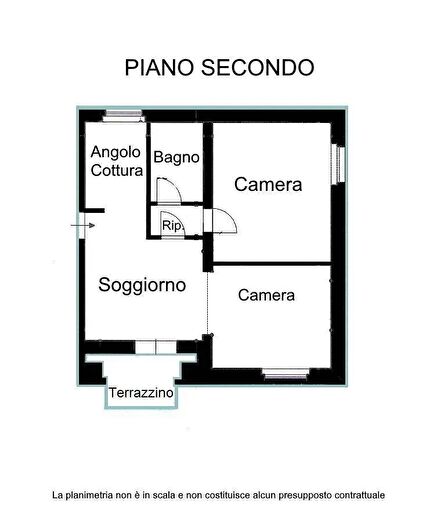 Appartamento trilocale in vendita in Via Saluzzo, Pinerolo