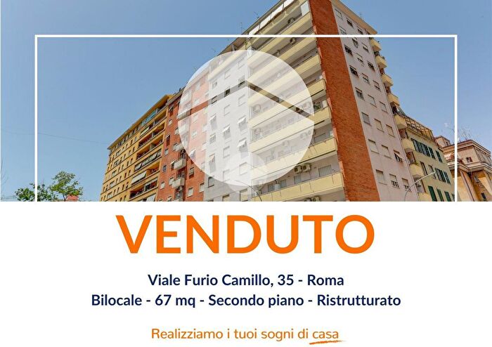 Appartamento bilocale in vendita in Viale Furio Camillo, Roma