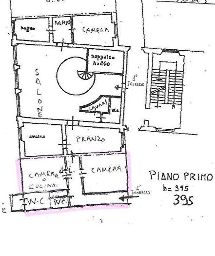 Appartamento con 6 locali in vendita in Pisa