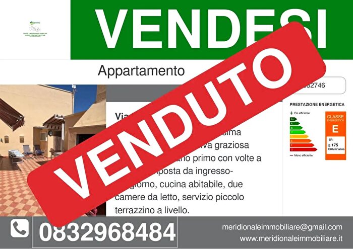 Appartamento quadrilocale in vendita in Via Roma Carmiano Lecce, Carmiano