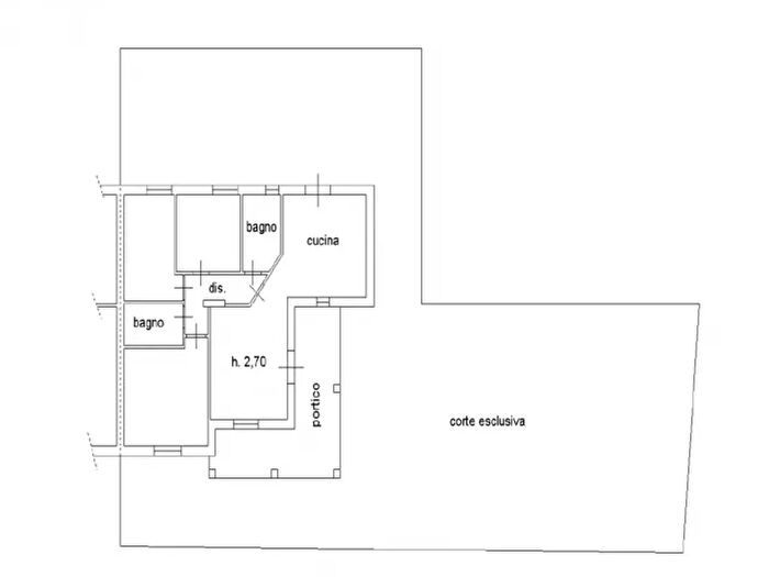Appartamento quadrilocale in affitto in Chiesina Uzzanese