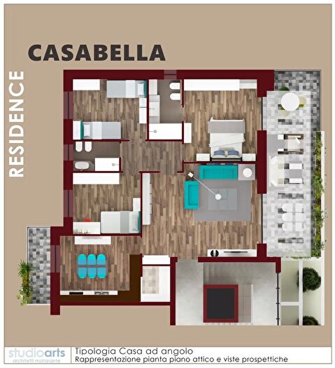 Appartamento quadrilocale in vendita in Via Cantatore, San Severo