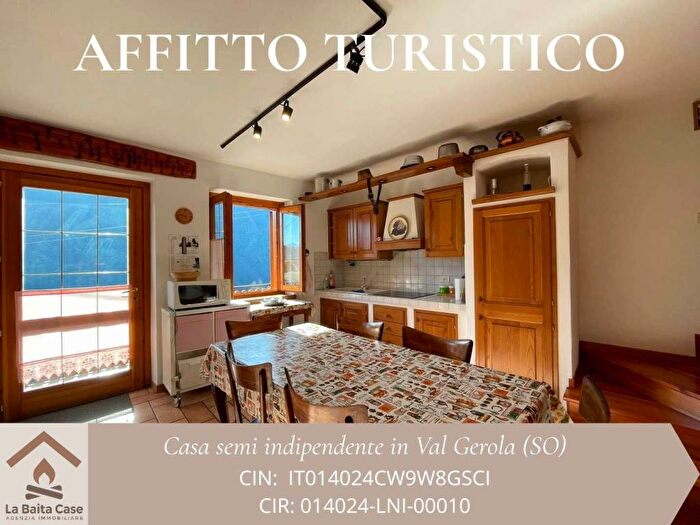 Appartamento quadrilocale in affitto in Via Mellarolo, Sacco, Cosio Valtellino