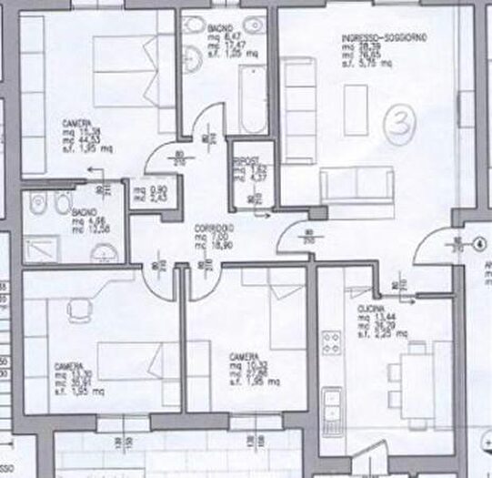 Appartamento con 6 locali in vendita in Conegliano