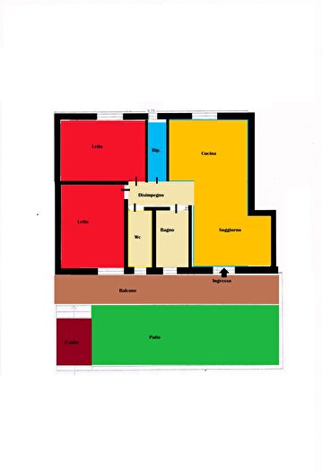 Casa trilocale in vendita in Cellamare