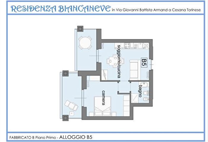 Appartamento bilocale in vendita in Via Giovanni Battista Armand Cesana Torinese To Italia, Cesana Torinese