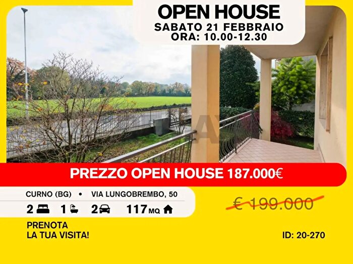 Appartamento trilocale in vendita in Curno