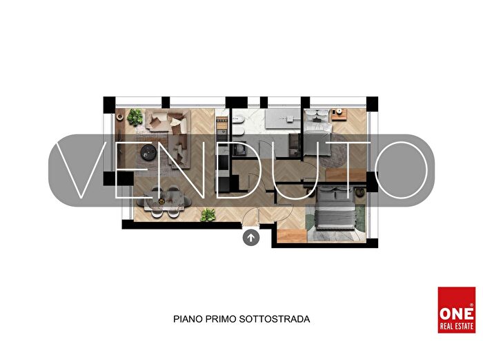 Appartamento trilocale in vendita in Via Baldinucci, Milano