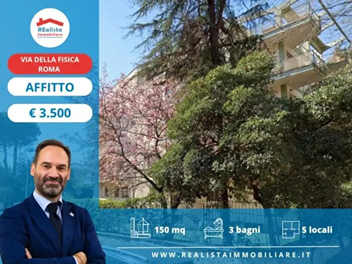 Appartamento con 5 locali in affitto in Via della Fisica, Roma