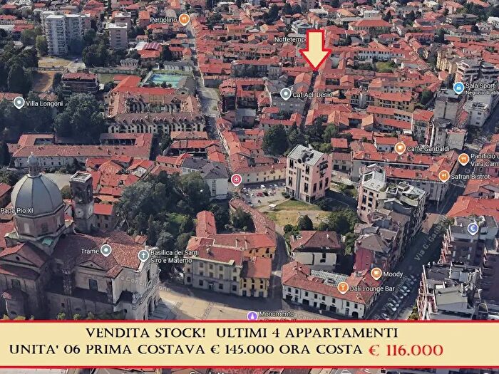 Appartamento trilocale in vendita in Via Garibaldi, Desio