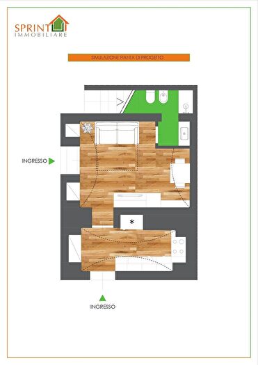 Casa bilocale in vendita in Monopoli