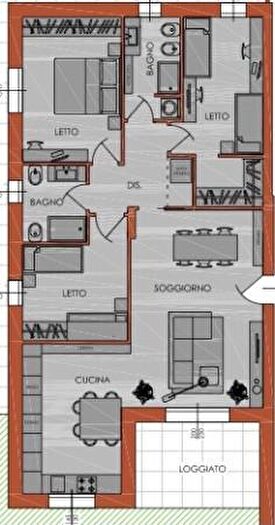 Appartamento quadrilocale in vendita in Piacenza