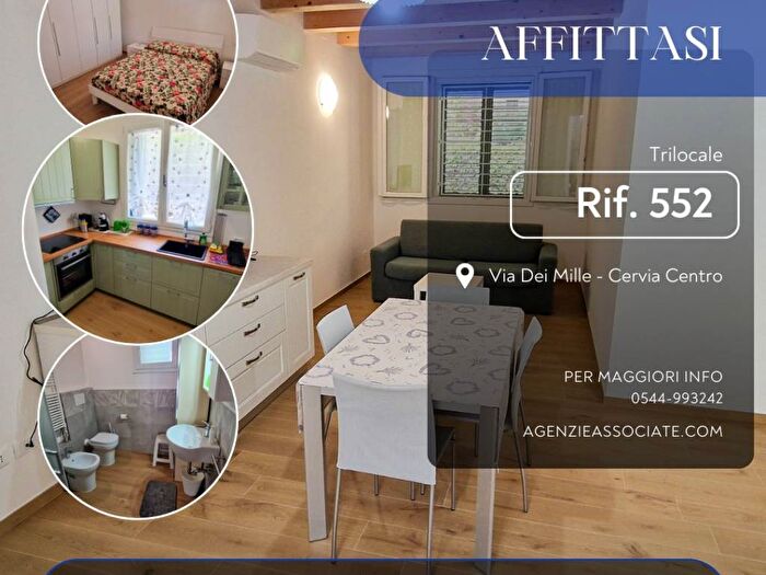 Appartamento trilocale in affitto in Centro, Cervia