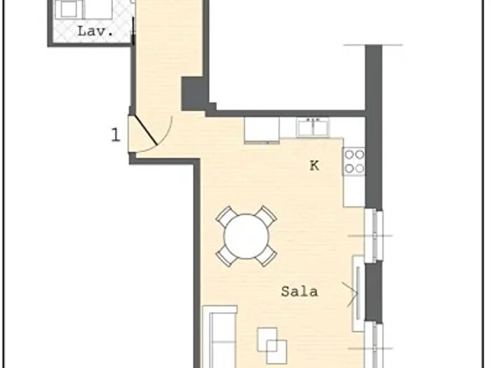 Appartamento bilocale in vendita in Piazza della Nunziata, Genova