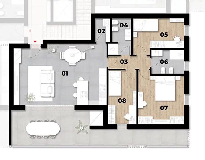 Appartamento quadrilocale in vendita in Piove Di Sacco