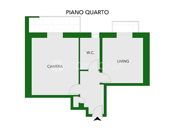 Appartamento bilocale in vendita in Via Azzo Carbonera, Milano