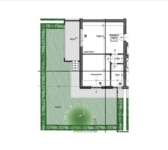 Appartamento bilocale in vendita in Via Casilina, Roma