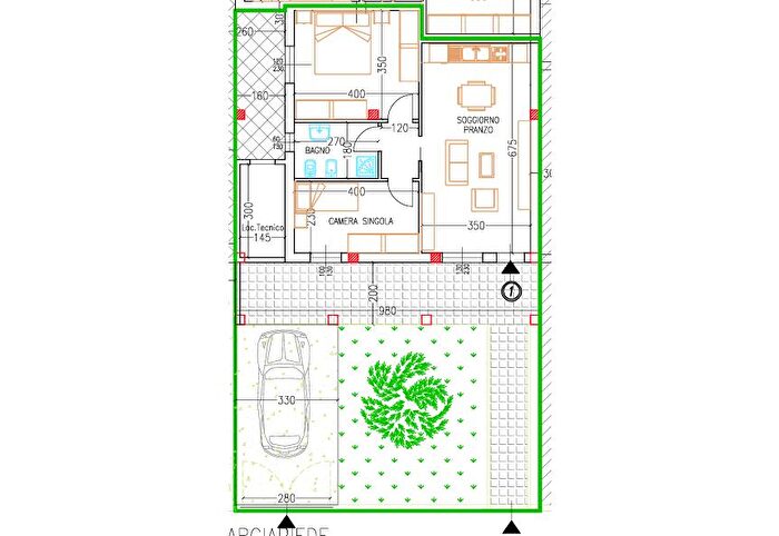 Casa trilocale in vendita in Grosseto