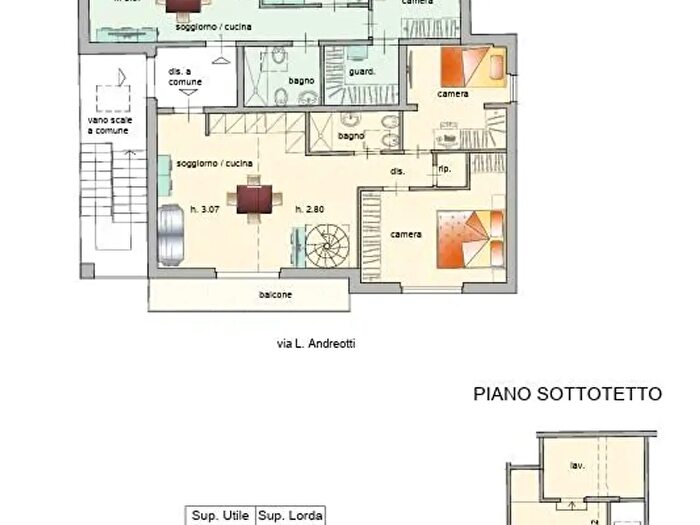 Appartamento trilocale in vendita in Via Libero Andreotti, Scandicci